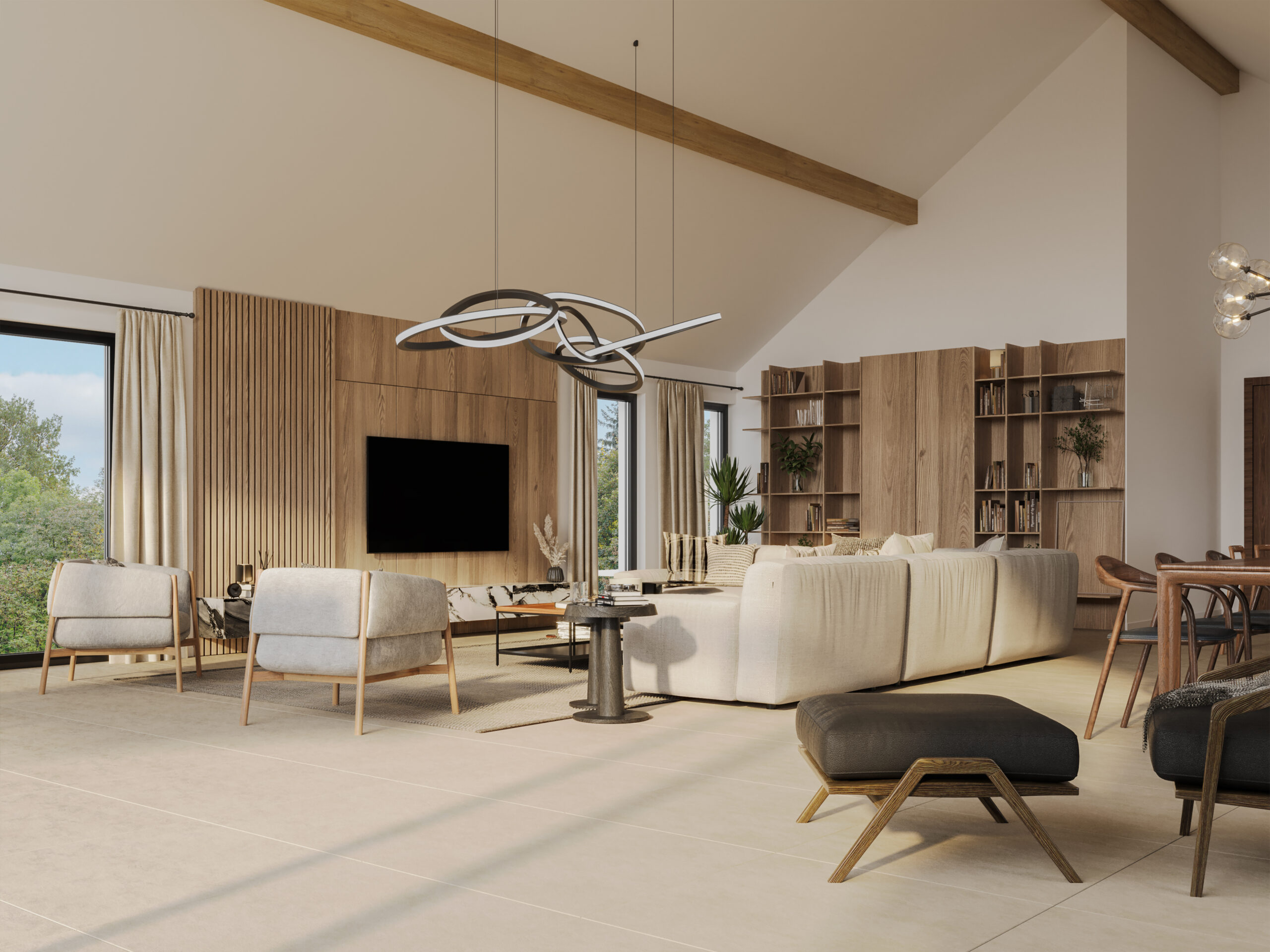 penthouse à vendre à Erpent vue interieure 1