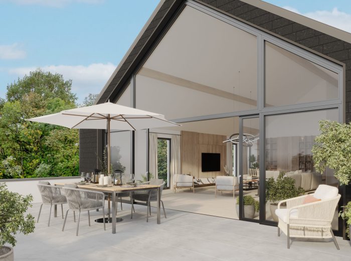 penthouse à vendre à Erpent vue terrasse