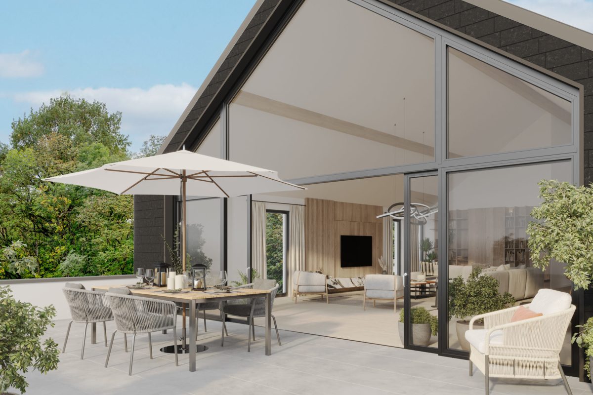 penthouse à vendre à Erpent vue terrasse